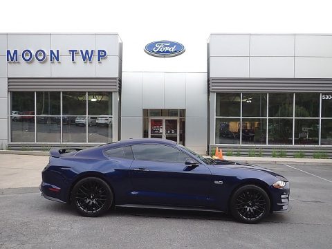 Kona Blue Ford Mustang GT Fastback.  Click to enlarge.