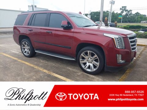 Red Passion Tintcoat Cadillac Escalade Premium 4WD.  Click to enlarge.