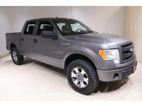 Sterling Grey Ford F150 STX SuperCrew 4x4.  Click to enlarge.