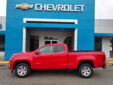 Red Hot Chevrolet Colorado LT Extended Cab.  Click to enlarge.