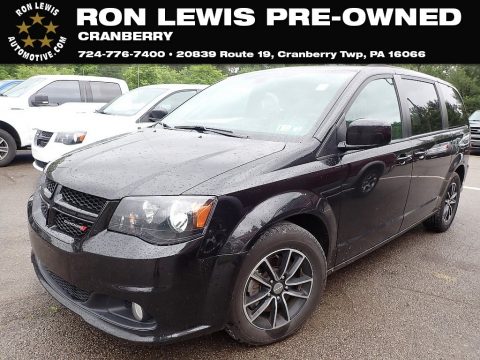 Black Onyx Crystal Pearl Dodge Grand Caravan GT.  Click to enlarge.