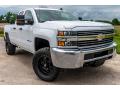 Front 3/4 View of 2016 Chevrolet Silverado 2500HD WT Double Cab 4x4 #1