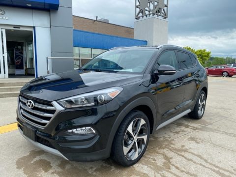 Black Noir Pearl Hyundai Tucson Sport AWD.  Click to enlarge.