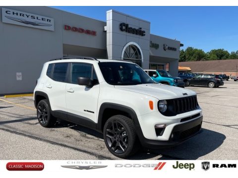 Alpine White Jeep Renegade Latitude 4x4.  Click to enlarge.