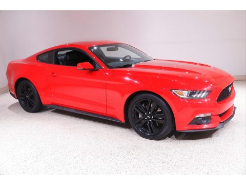 Race Red Ford Mustang EcoBoost Premium Coupe.  Click to enlarge.