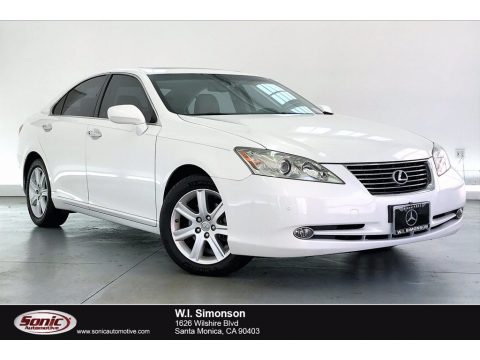 Starfire Pearl White Lexus ES 350.  Click to enlarge.