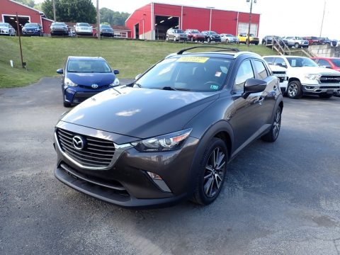 Meteor Gray Mazda CX-3 Touring AWD.  Click to enlarge.