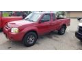 Front 3/4 View of 2003 Nissan Frontier XE V6 King Cab 4x4 #1