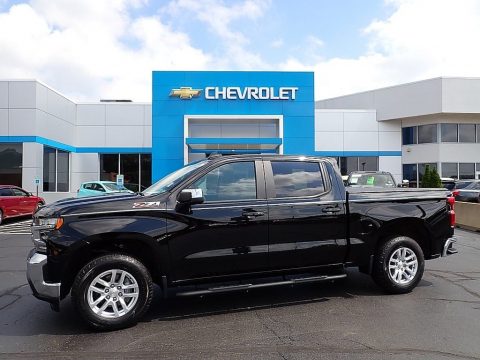 Black Chevrolet Silverado 1500 LT Crew Cab 4x4.  Click to enlarge. Black Chevrolet Silverado 1500 LT Crew Cab 4x4.  Click to enlarge.