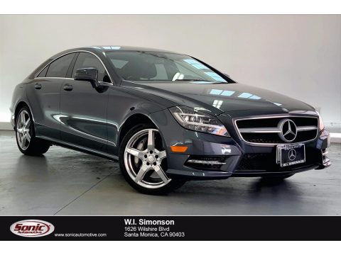 Steel Gray Metallic Mercedes-Benz CLS 550 Coupe.  Click to enlarge.