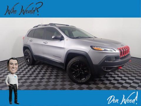 Billet Silver Metallic Jeep Cherokee Trailhawk 4x4.  Click to enlarge.