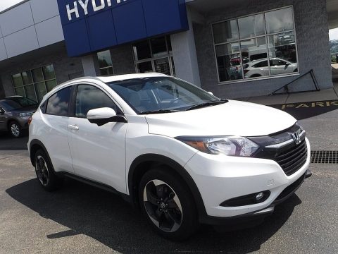 White Orchid Pearl Honda HR-V EX-L AWD.  Click to enlarge.