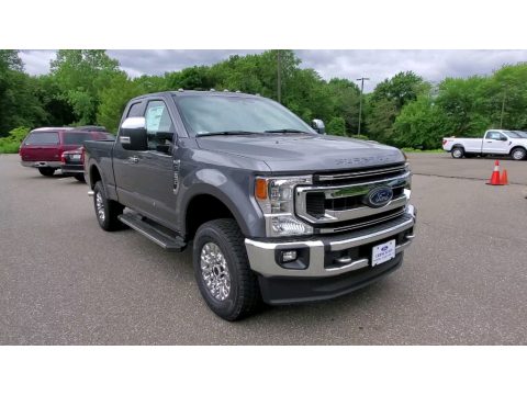 Carbonized Gray Ford F250 Super Duty XLT SuperCab 4x4.  Click to enlarge.