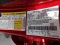 Ford Color Code D4 Rapid Red Metallic #16