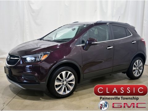 Black Cherry Metallic Buick Encore Preferred AWD.  Click to enlarge.