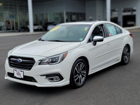 Crystal White Pearl Subaru Legacy 2.5i Sport.  Click to enlarge.
