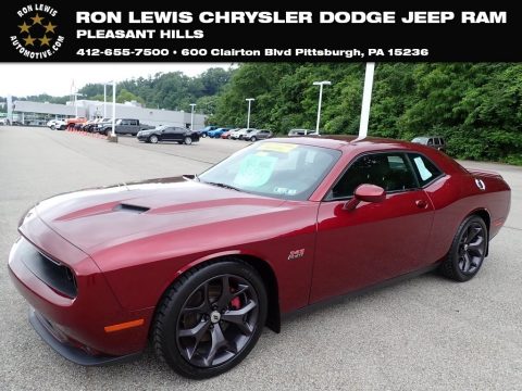 Octane Red Dodge Challenger R/T.  Click to enlarge.
