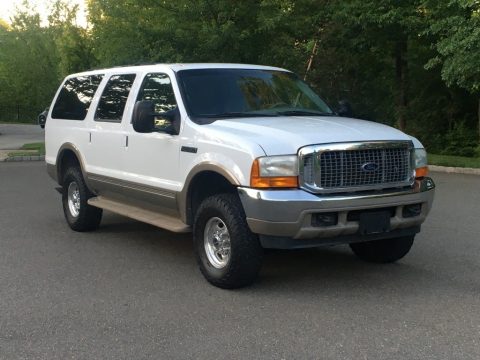 Oxford White Ford Excursion XLT 4x4.  Click to enlarge.