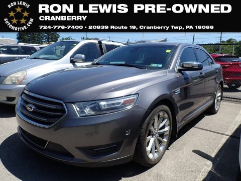 Sterling Gray Metallic Ford Taurus Limited AWD.  Click to enlarge.