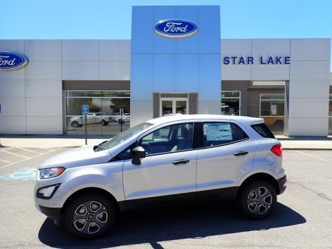 Moondust Silver Metallic Ford EcoSport S 4WD.  Click to enlarge.