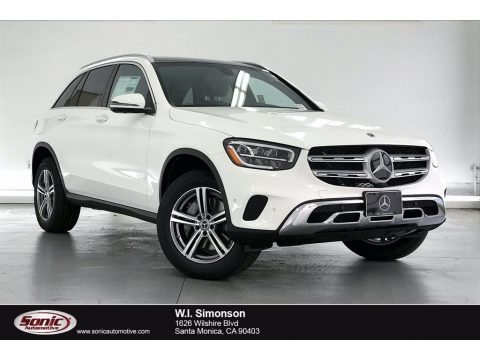 Polar White Mercedes-Benz GLC 300.  Click to enlarge.