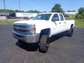 Front 3/4 View of 2015 Chevrolet Silverado 2500HD WT Double Cab 4x4 #6