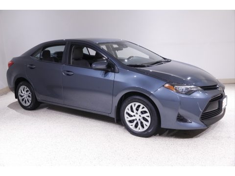 Slate Metallic Toyota Corolla LE.  Click to enlarge.
