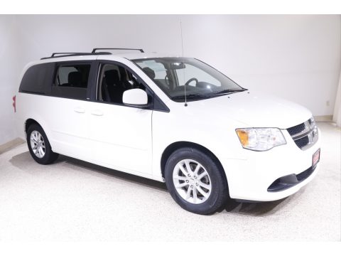 Stone White Dodge Grand Caravan SXT.  Click to enlarge.