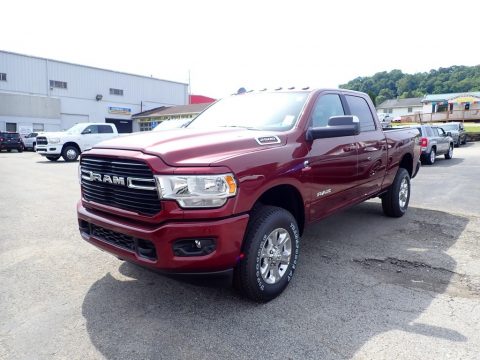 Delmonico Red Pearl Ram 2500 Big Horn Crew Cab 4x4.  Click to enlarge.