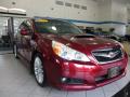Front 3/4 View of 2011 Subaru Legacy 2.5GT Limited #3