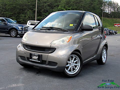Gray Metallic Smart fortwo pure coupe.  Click to enlarge.