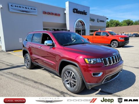 Velvet Red Pearl Jeep Grand Cherokee Limited 4x4.  Click to enlarge.