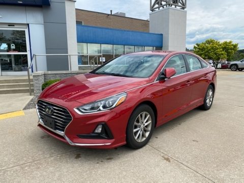 Scarlet Red Hyundai Sonata SE. Click to enlarge. Scarlet Red Hyundai Sonata SE. Click to enlarge.