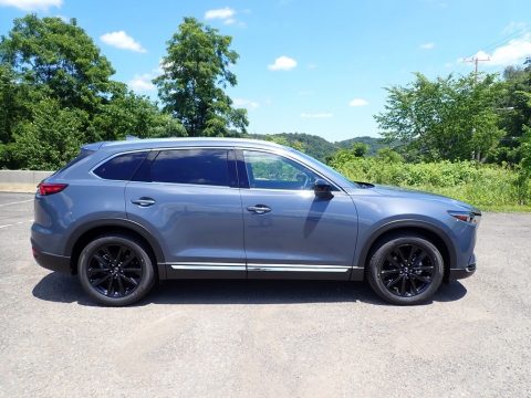 Polymetal Gray Mazda CX-9 Carbon Edition AWD.  Click to enlarge.