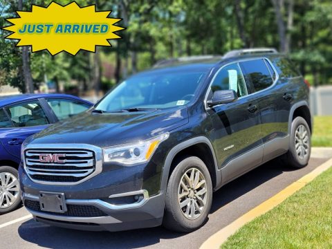 Ebony Twilight Metallic GMC Acadia SLE AWD.  Click to enlarge.