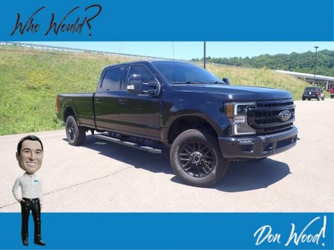 Agate Black Ford F250 Super Duty Lariat Crew Cab 4x4.  Click to enlarge.