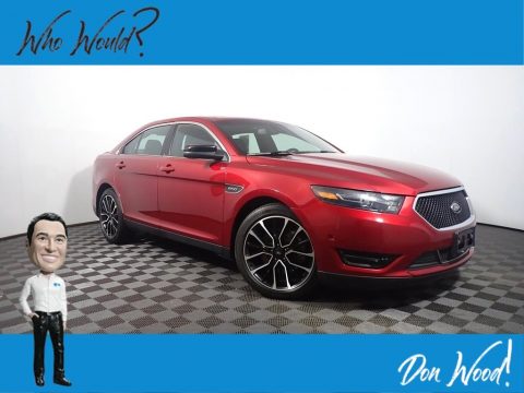 Ruby Red Ford Taurus SHO AWD.  Click to enlarge.