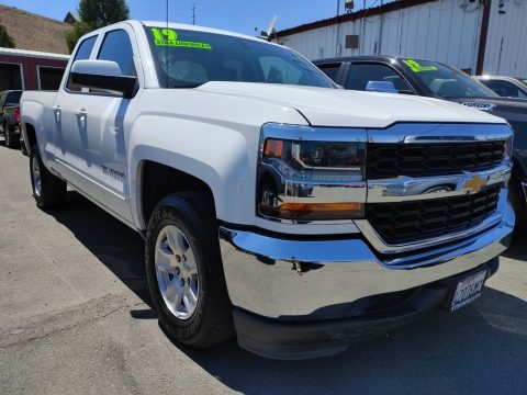 Summit White Chevrolet Silverado LD LT Double Cab.  Click to enlarge.