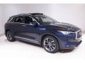 Front 3/4 View of 2019 Infiniti QX50 Luxe AWD #1