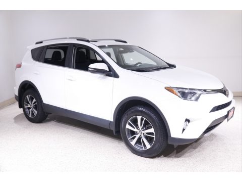 Super White Toyota RAV4 XLE AWD. Click to enlarge. Super White Toyota RAV4 XLE AWD. Click to enlarge.