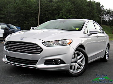 Ingot Silver Ford Fusion SE EcoBoost.  Click to enlarge.