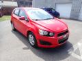 Front 3/4 View of 2014 Chevrolet Sonic LS Hatchback #3