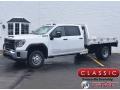 2021 GMC Sierra 3500HD Crew Cab 4WD Chassis Summit White