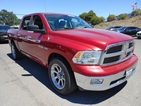 Flame Red Dodge Ram 1500 SLT Crew Cab.  Click to enlarge.