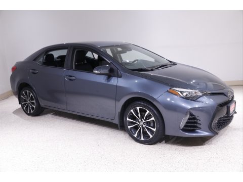 Slate Metallic Toyota Corolla SE.  Click to enlarge.