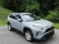 Front 3/4 View of 2021 Toyota RAV4 XLE #5