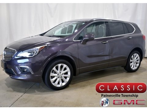 Midnight Amethyst Metallic Buick Envision Premium AWD.  Click to enlarge.