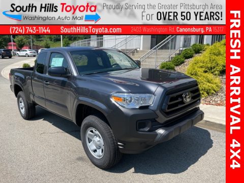 Magnetic Gray Metallic Toyota Tacoma SR5 Access Cab 4x4.  Click to enlarge.