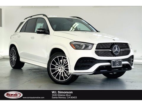 Polar White Mercedes-Benz GLE 350 4Matic.  Click to enlarge.
