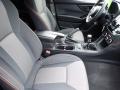 Front Seat of 2021 Subaru Crosstrek Premium #15